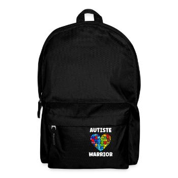 sensibilisation a l'autisme autiste - Sac à dos - noir - Devant