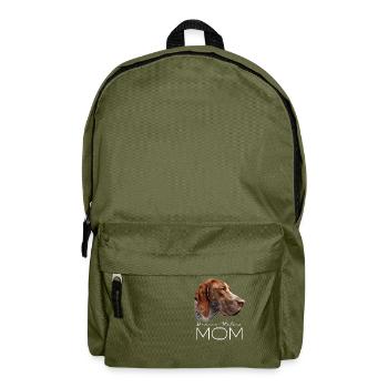 Bracco Italiano Mama - Backpack - olive green - Front