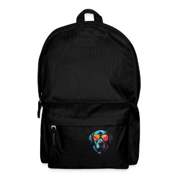 Labrador Dog Head Cool - Backpack - black - Front