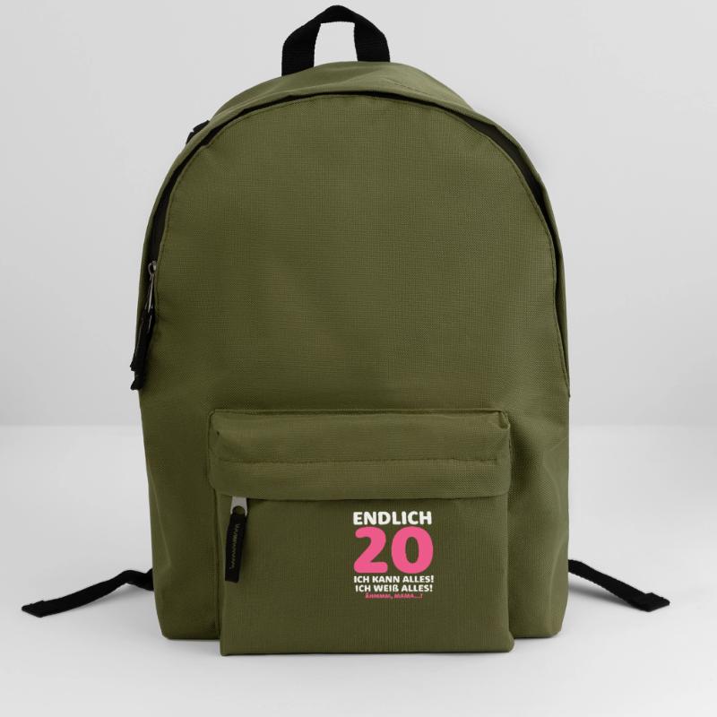 Finally 20 I can do everything I know everything Backpack