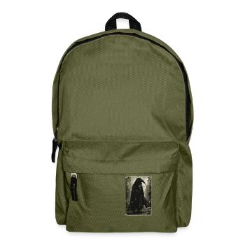 Pest Arzt Tarot - Rucksack - Olivgrün - Vorne