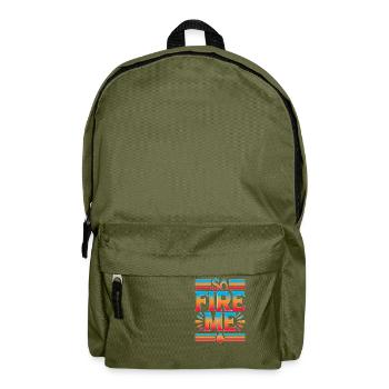 Alors virez-moi 16 - Sac à dos - vert olive - Devant