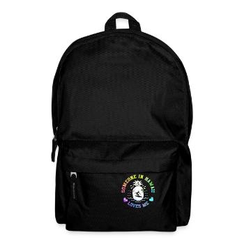 Jemand auf Hawaii liebt mich - Rucksack - Schwarz - Vorne