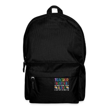 Les meilleurs amis des enseignants parce qu’ils deviennent fous - Sac à dos - noir - Devant