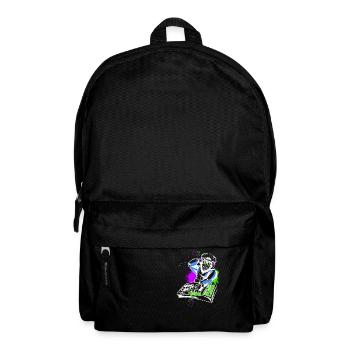 DJ Monkey Music Party Fun Sunglasses Dance Party M - Backpack - black - Front