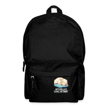 Offizielles Schafshirt Offizielles Schlafshirt - Rucksack - Schwarz - Vorne