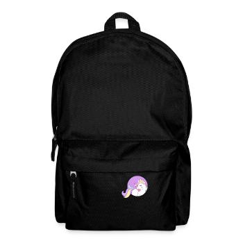 Cute Unicorn Rainbow Hair Gorgeous Magical Unicorn - Backpack - black - Front