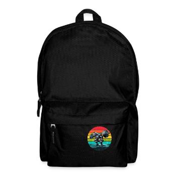 Strong Rhino Weightlifter Squat Gym Workout - Backpack - black - Front
