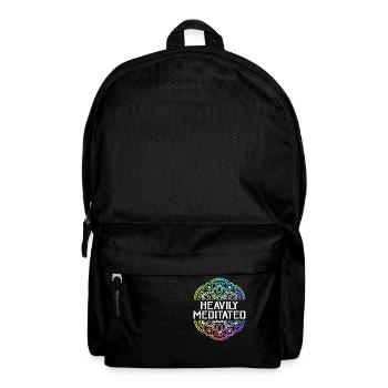 Stark meditiert - Rucksack - Schwarz - Vorne