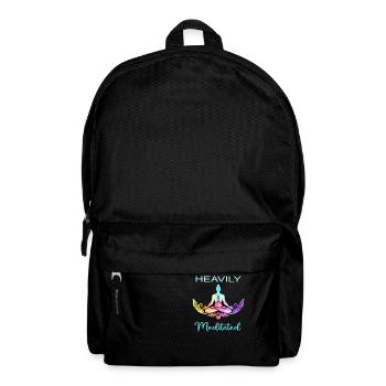 Heavily Meditated - Backpack - black - Front