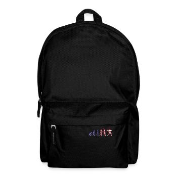 American Football Tshirt Men's Kids Football - Backpack - black - Front
