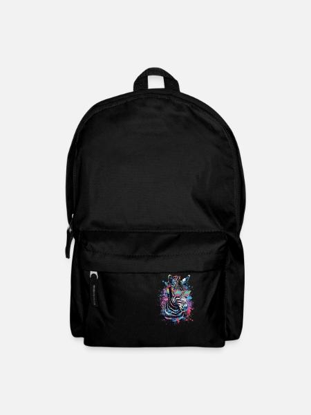 Zebra - Rucksack - Schwarz