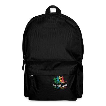 I'm Not Lost I'm On Mile 87 Marathon - Backpack - black - Front
