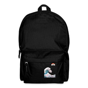 Trau dich, du selbst zu sein - Trans LGBT Farben in der - Rucksack - Schwarz - Vorne