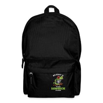 Rainette Baumfrösche Baumfrosch - Sac à dos - noir - Devant