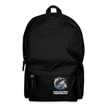 Tuna Thunfische Thunfisch - Rucksack - Schwarz - Vorne