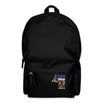 Polizeibeamter Der einheit Go Ahead & Run - Rucksack - Schwarz - Vorne
