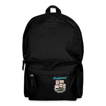 Expert in Stamps: The Professional Philatelist - Rucksack - Schwarz - Vorne