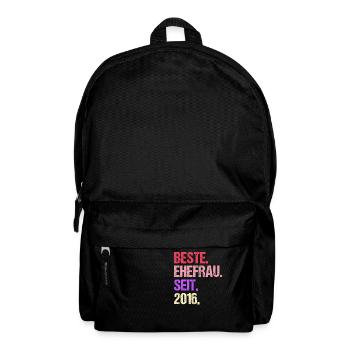 Meilleure épouse de la Saint-Valentin depuis 2016 - Sac à dos - noir - Devant