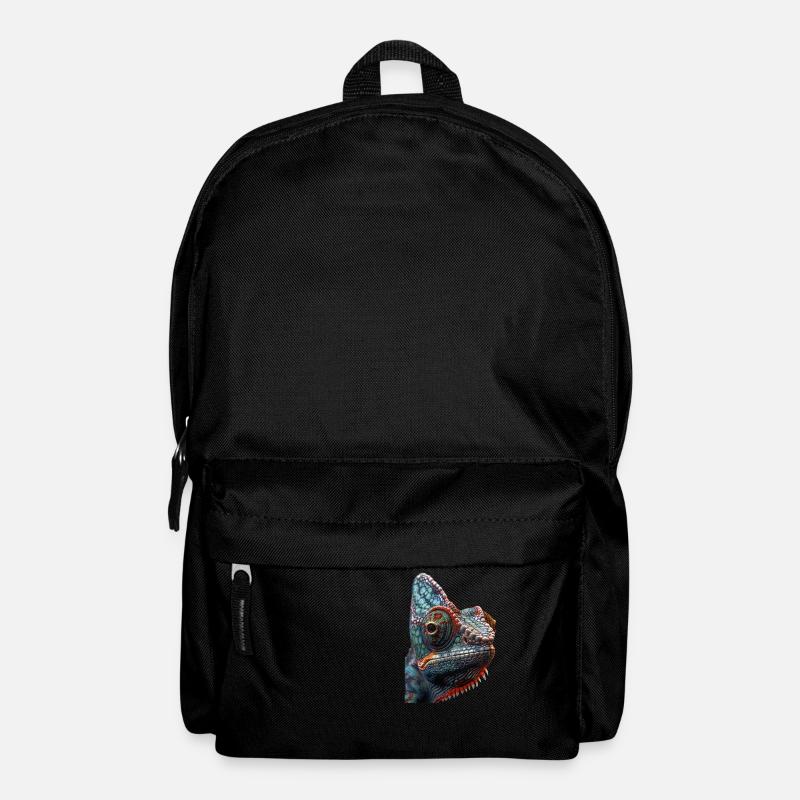 Chamäleon - Rucksack - Schwarz