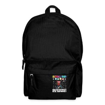 Schulkind 2024 Einschulung Schulanfang - Rucksack - Schwarz - Vorne