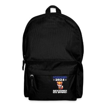 Inscription scolaire 2024 de l’école de la rentrée scolaire - Sac à dos - noir - Devant