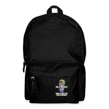26,2 milles ? Ce n’est que mon premier cours - Sac à dos - noir - Devant