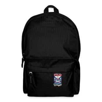 Patriotischer Lehrer, der Stars Stripes Success unterrichtet - Rucksack - Schwarz - Vorne