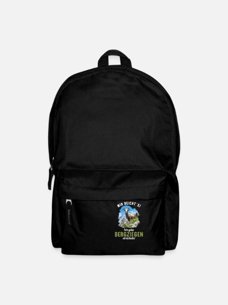 Alpine Goat Bergziegen Bergziege - Rucksack - Schwarz