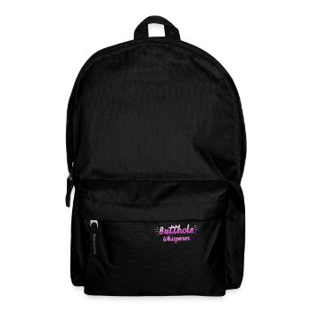 Arschloch-Flüsterer - Rucksack - Schwarz - Vorne