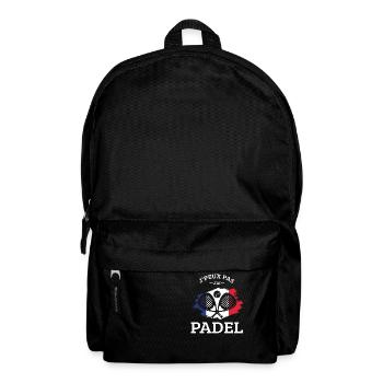 I Can't I Have Padel Padeliste Padel Player - Backpack - black - Front