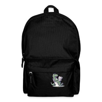 Der Humor Der Paläontologie Dinosaurier - Rucksack - Schwarz - Vorne