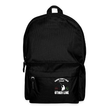 Funny Fishing Dad Funny Reel Cool Fish Bass - Rucksack - Schwarz - Vorne