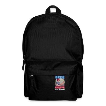 4. Juli Mathelehrer Kostenlos Mutig Schön - Rucksack - Schwarz - Vorne