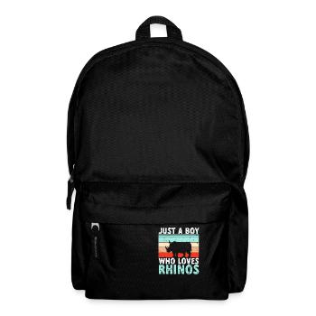 Rhino Rhino Unicorn - Backpack - black - Front
