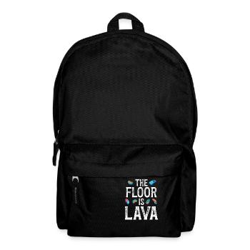 The ground is lava bouldering - Backpack - black - Front