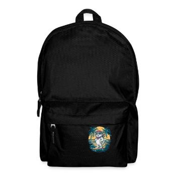 Skate Cat - Cute and Cool Kitten - Backpack - black - Front