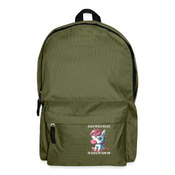 Guck Mich Nicht In Diesem Ton - Rucksack - Olivgrün - Vorne