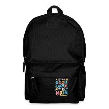 Es Ist Ein Guter Tag Für Mathe Lehrer - Rucksack - Schwarz - Vorne