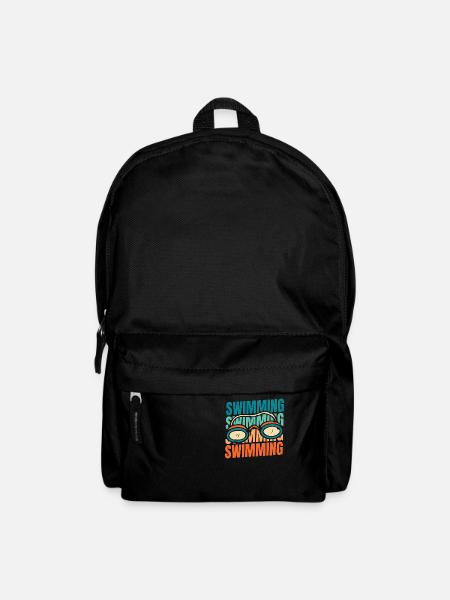 Schwimmen Schwimmer - Rucksack - Schwarz