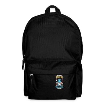 Enseignante de maternelle, tu ne me fais pas peur - Sac à dos - noir - Devant