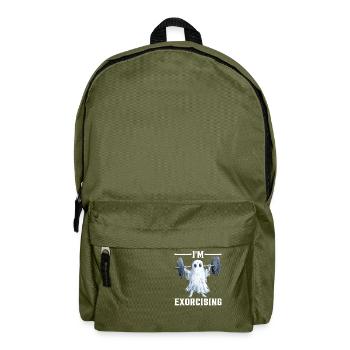 I'm Exorcising - Backpack - olive green - Front