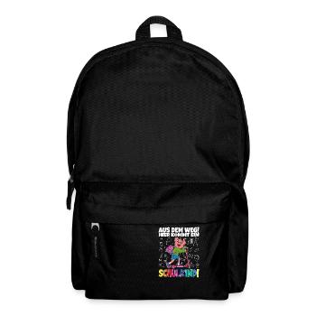 School Child 2024 School Enrollment Back to School - Backpack - black - Front