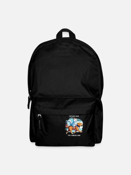 HUND KATZE SPEEDY DUO THE FINISH LINE - Rucksack - Schwarz
