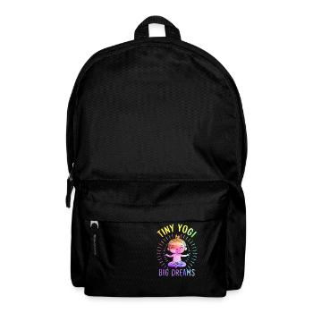 Tiny Yogi Big Dreams Méditation - Sac à dos - noir - Devant
