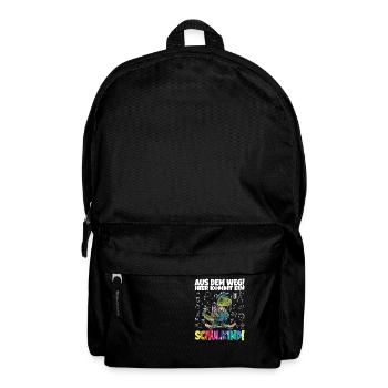 Schulkind 2024 Einschulung Schulanfang - Rucksack - Schwarz - Vorne