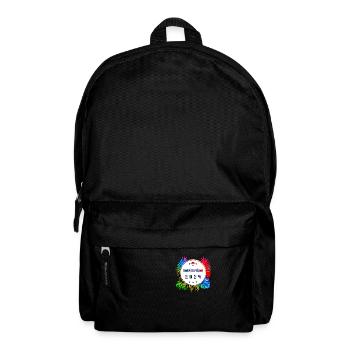 Amsterdam 2024 Bunt - Rucksack - Schwarz - Vorne