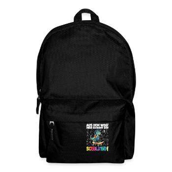 Schulkind 2024 Einschulung Schulanfang - Rucksack - Schwarz - Vorne