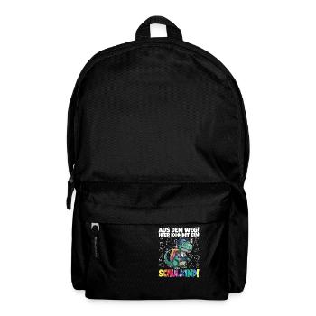 School Child 2024 School Enrollment Back to School - Backpack - black - Front