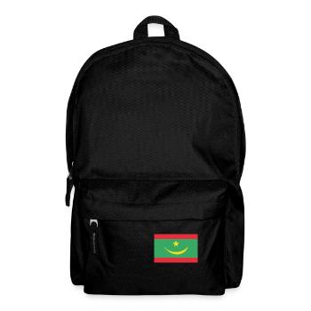 Flag of Mauritania - Backpack - black - Front